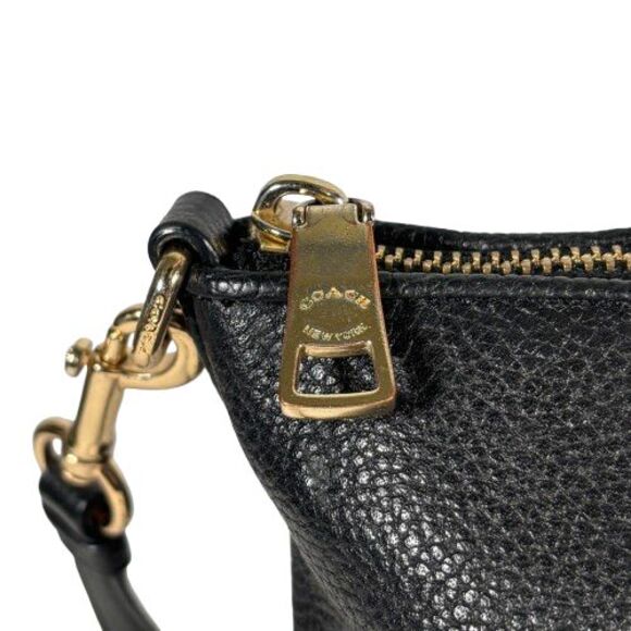 COACH Legacy Jacguard PRAIRIE SATCHEL TOTE 29848 Leather Black Crossbody Purse - Picture 15 of 16